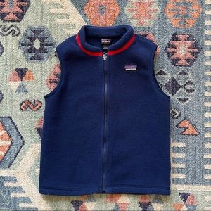 Patagonia Toddler Synchilla Fleece Vest size 5T